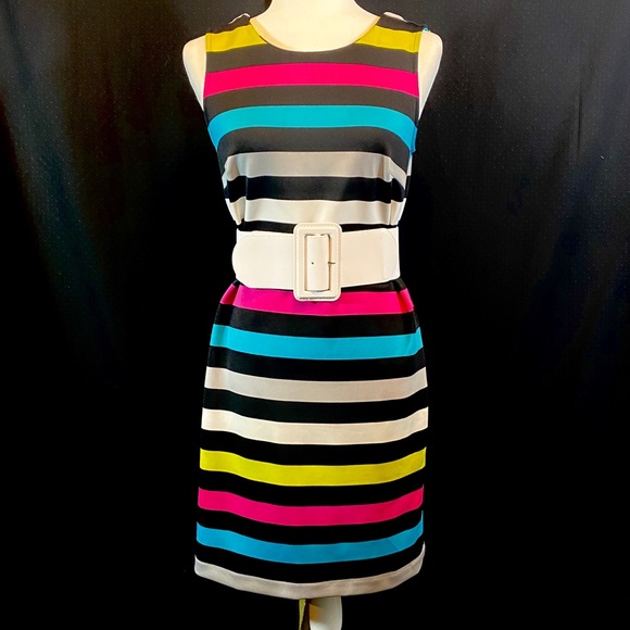 Worthington Dresses & Skirts - Striped go go style dress